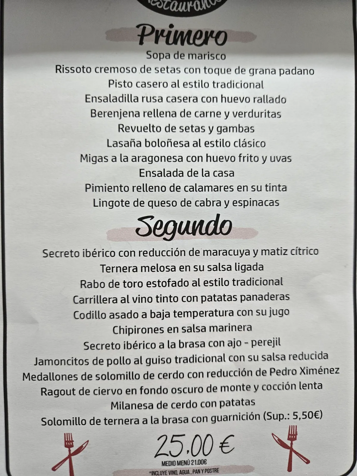 Bar Restaurante Paco