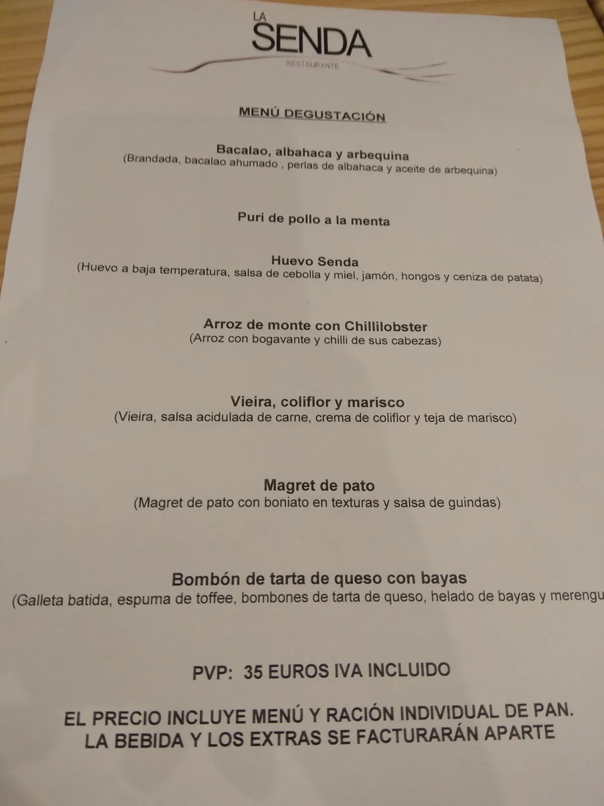 Restaurante La Senda
