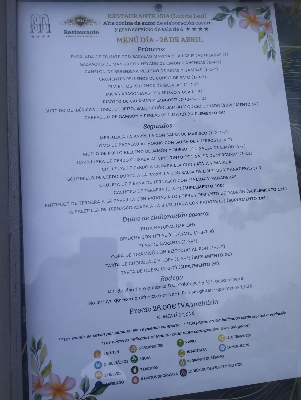 Restaurante Luz de Led